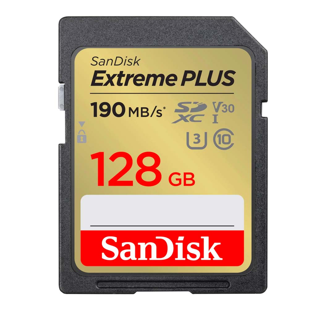 SanDisk Extreme PLUS 128GB SDHC Memory Card UHS-I (SDSDXWA-128G-GNCIN) (SANSDSDXWA-128G-GNCIN) SanDisk Extreme PLUS 128GB SDHC Memory Card UHS-I (SDSDXWA-128G-GNCIN) (SANSDSDXWA-128G-GNCIN)