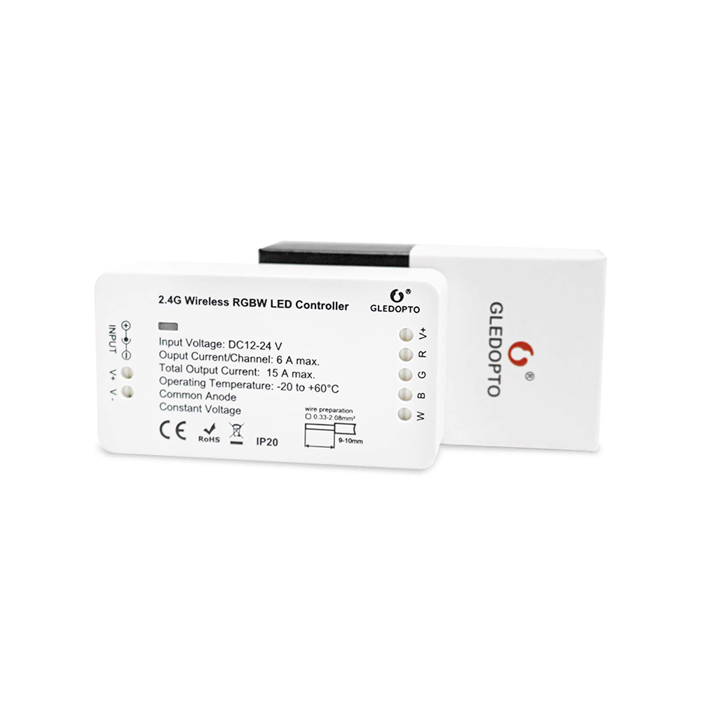 Gledopto LED Strip Controller RGB(W) Zigbee Works with Philips Hue (GL-C-007P) (GLEGL-C-007P)