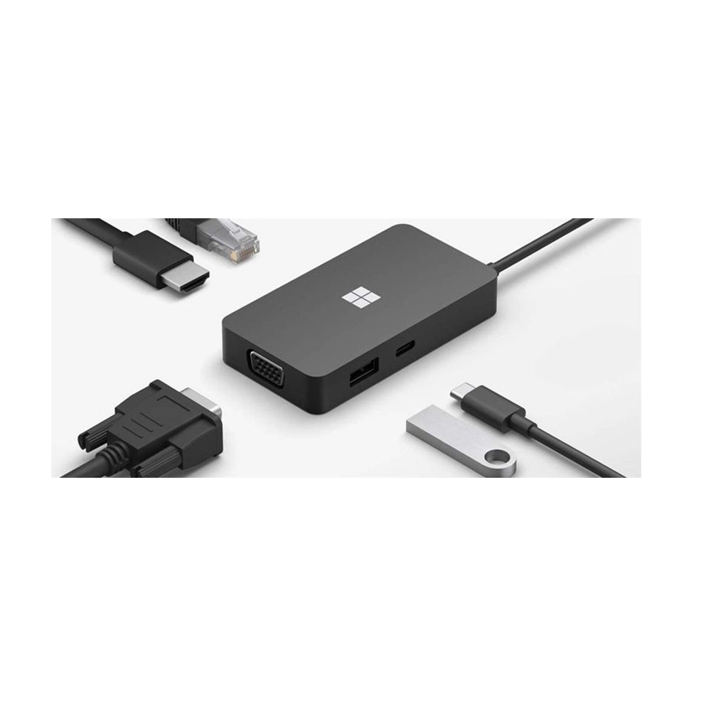 Microsoft USB-C Travel Hub Dockingstation (1E4-00002) (MIC1E4-00002)
