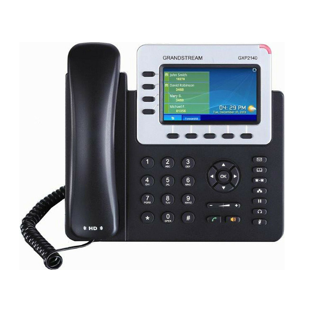 Grandstream GXP2140 VoIP-telephone (GXP2140)(GRAGXP2140)