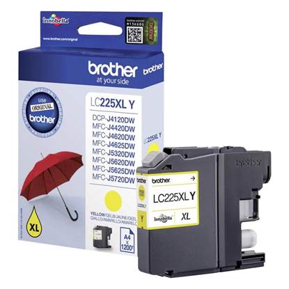 Brother Μελάνι Inkjet LC-225XL Yellow (LC-225XLY)
