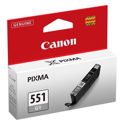 Canon Μελάνι Inkjet CLI-551GY Grey (6512B001)