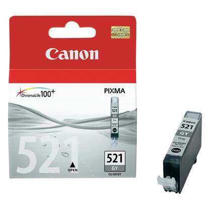 Canon Μελάνι Inkjet CLI-521GY Grey (2937B001)