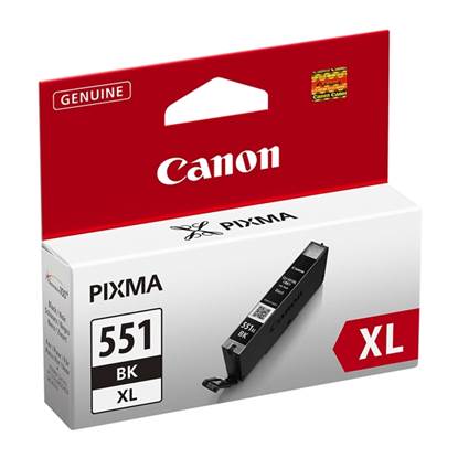 Canon Μελάνι Inkjet CLI-551BK XL Black (6443B001)