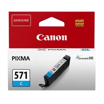 Canon Μελάνι Inkjet CLI-571C Cyan (0386C001)