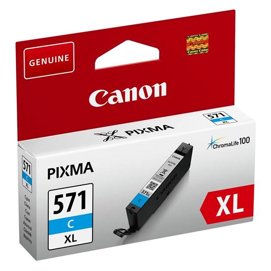 Canon Μελάνι Inkjet CLI-571C XL Cyan (0332C001)