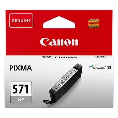 Canon Μελάνι Inkjet CLI-571GY Grey  (0389C001)