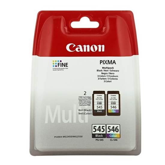 Canon Μελάνι Inkjet PG-545/CL-546 Multipack (8287B005)