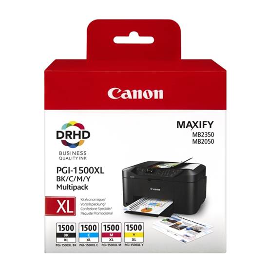 Canon Μελάνι Inkjet PGI-1500MPK XL (BK,C,M,Y) (9182B004)
