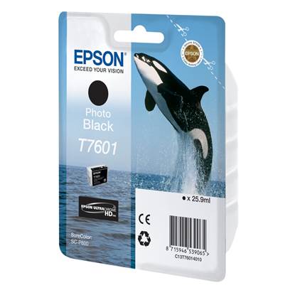Epson Μελάνι Inkjet T7601 Photo Black (C13T76014010)