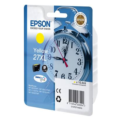 Epson Μελάνι Inkjet Series 27 XL Yellow (C13T27144012)