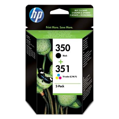 HP Μελάνι Inkjet 2-pack No.350 & No.351 (SD412EE)