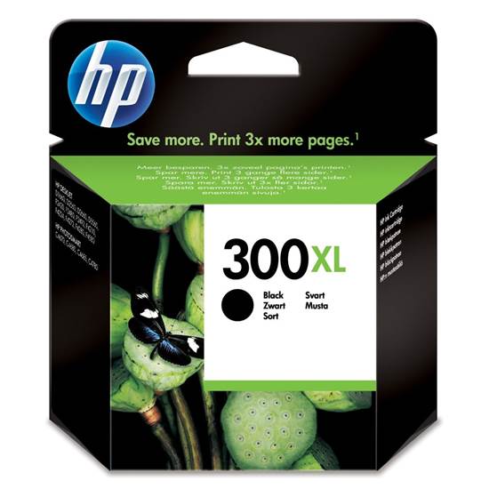 HP Μελάνι Inkjet Nο.300XL Black (CC641EE)