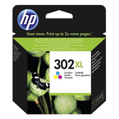 HP Μελάνι Inkjet No.302 XL Tri-Colour (F6U67AE)