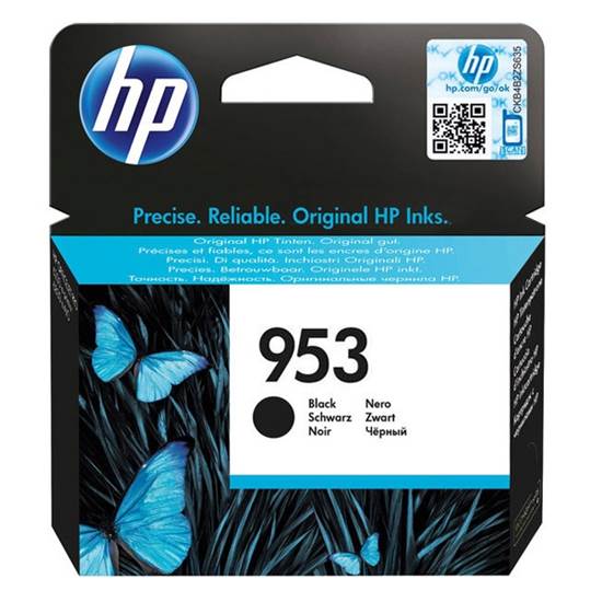 HP Μελάνι Inkjet 953 Black (L0S58AE)