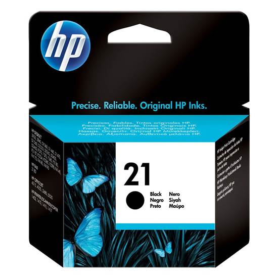 HP Μελάνι Inkjet No.21 Black (C9351AE)