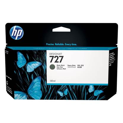 HP Μελάνι Inkjet No.727 Matte Black (130ml) (B3P22A)
