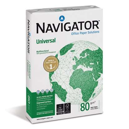 Επαγγελματικό Χαρτί Εκτύπωσης Navigator A4 80g/m² 500 Φύλλα