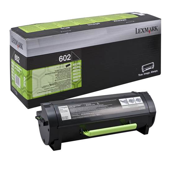 LEXMARK MX310/410/510/511/611 TONER LOW YIELD BLACK (602) RETURN SC 2.5k (60F2000)