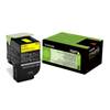 LEXMARK CS310/410/510 YELLOW TONER CRTR SC (702Y) RETURN 1k (70C20Y0)