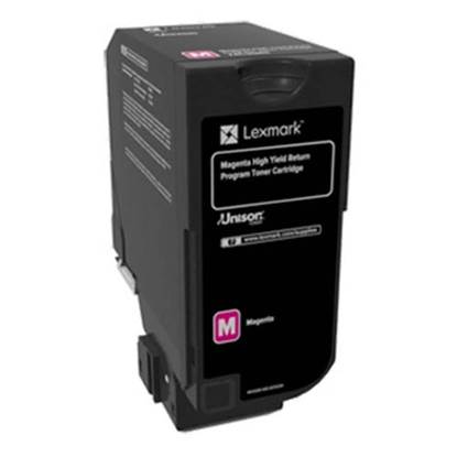 LEXMARK CS725 MAGENTA RET. P. TONER CRTR HC (74C2HM0)