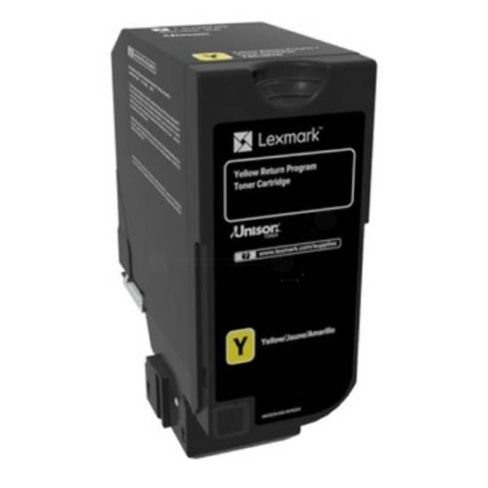 LEXMARK CS720/CS725/CX725 YELLOW RET. P. TONER CRTR (74C20Y0)