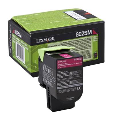 Toner Lexmark 80C2SC0 Cyan (80C2SC0)
