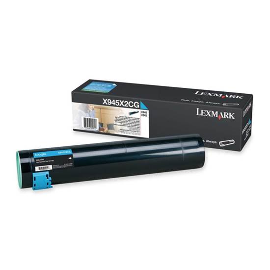 LEXMARK X940/945 CYAN TONER (X945X2CG)