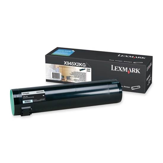 LEXMARK X940/945 BLACK TONER (X945X2KG)