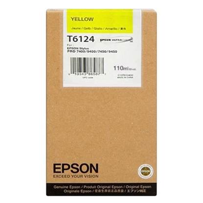 Epson Μελάνι Inkjet T6114 Yellow (C13T611400)