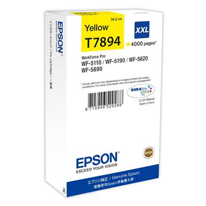 Epson Μελάνι Inkjet T789 XXL Yellow (C13T789440)