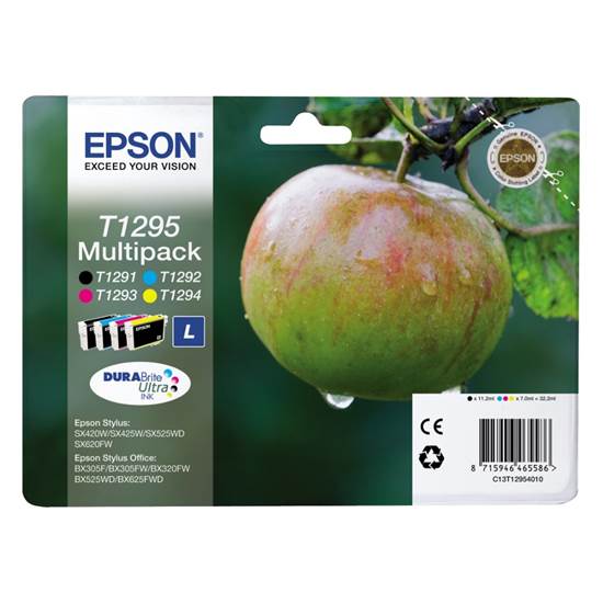 Epson Μελάνι Inkjet T1295 Multipack (C13T12954012)