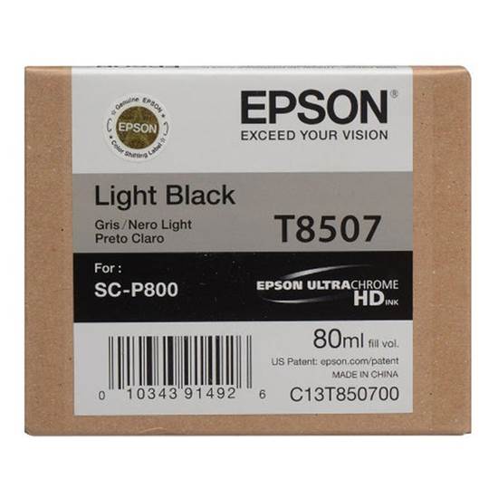 Epson Μελάνι Inkjet T8507 Light Black