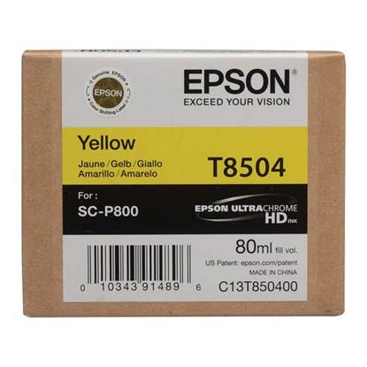 Epson Μελάνι Inkjet T8504 Yellow