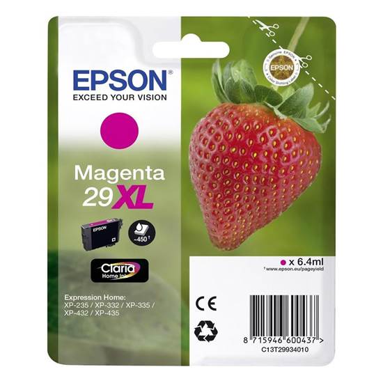Epson Μελάνι Inkjet Series 29 Magenta XL (C13T29934012)
