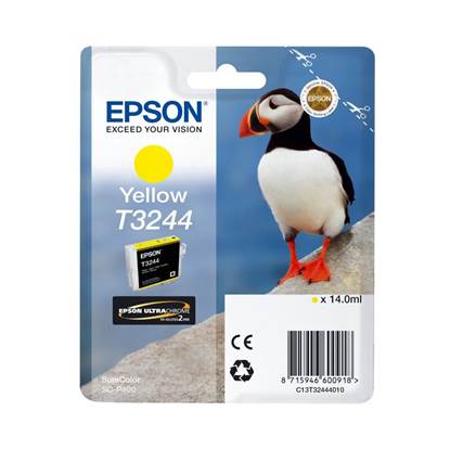 Epson Μελάνι Inkjet T3244 Yellow (C13T32444010)