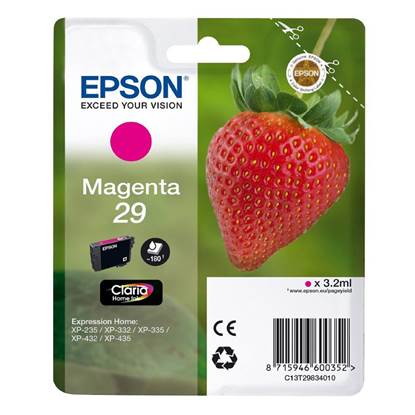 Epson Μελάνι Inkjet Series 29 Magenta (C13T29834012)