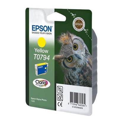 Epson Μελάνι Inkjet T0794 Yellow (C13T07944010)