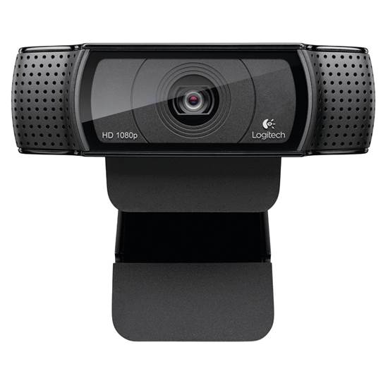 Logitech C920 Webcam (Black,HD)