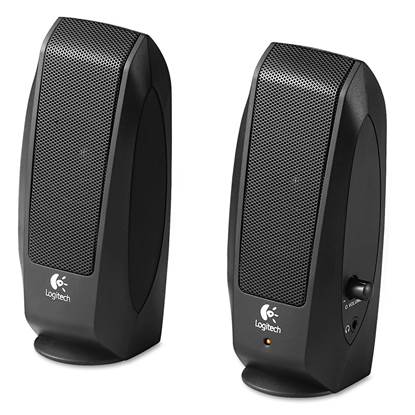 Logitech S120 2.0 Speaker System (Black)