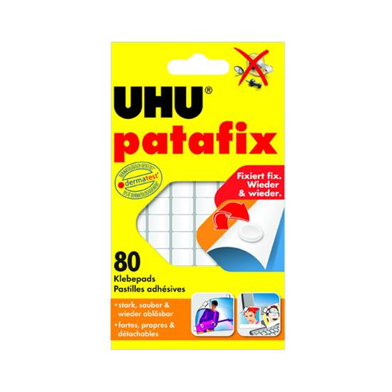 Patafix Glue Pads UHU Λευκό (80) (42620-5)