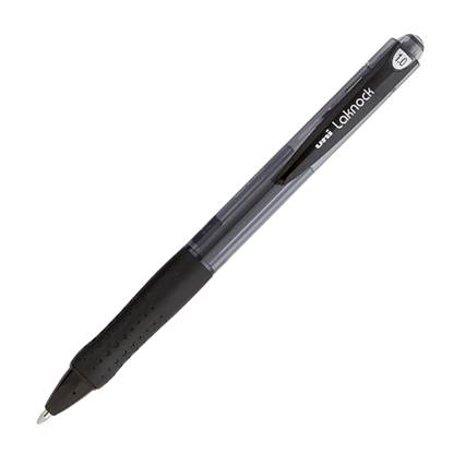 Στυλό Clic Διαρκείας UNI SN-100 1.0mm (Μαύρο)