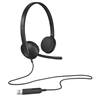 Logitech H340 Headset (Black, Wired)