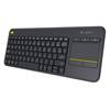 Logitech K400 Plus Keyboard (Black, Wireless)