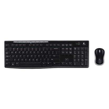 Logitech MK270 Desktop Combo (Black, Wireless, EN Keys)