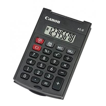 Αριθμομηχανή 8 Ψηφίων Canon AS-8 (AS8)