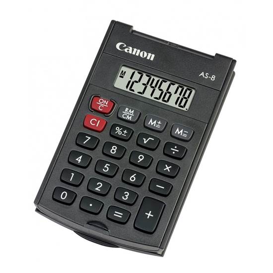 Αριθμομηχανή 8 Ψηφίων Canon AS-8 (AS8)