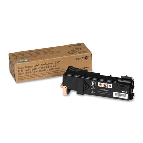 XEROX PHASER 6500, WC 6505 BLK TONER (3k) (106R01597)