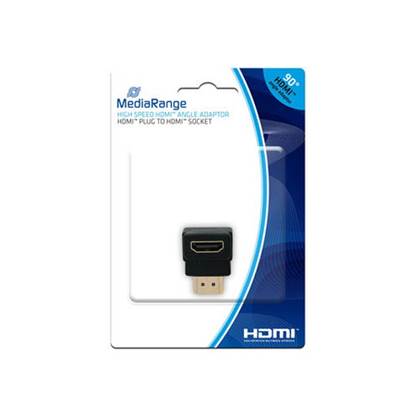 MediaRange HDMI High Speed Angle Adaptor, Black