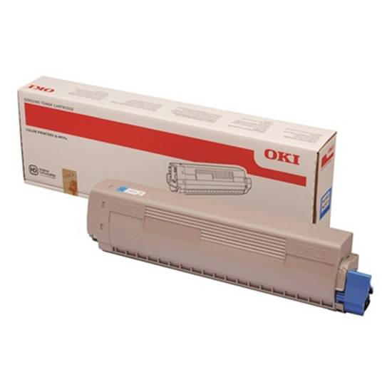 OKI MC853/MC873 TONER CYAN (7.3K) (45862839)